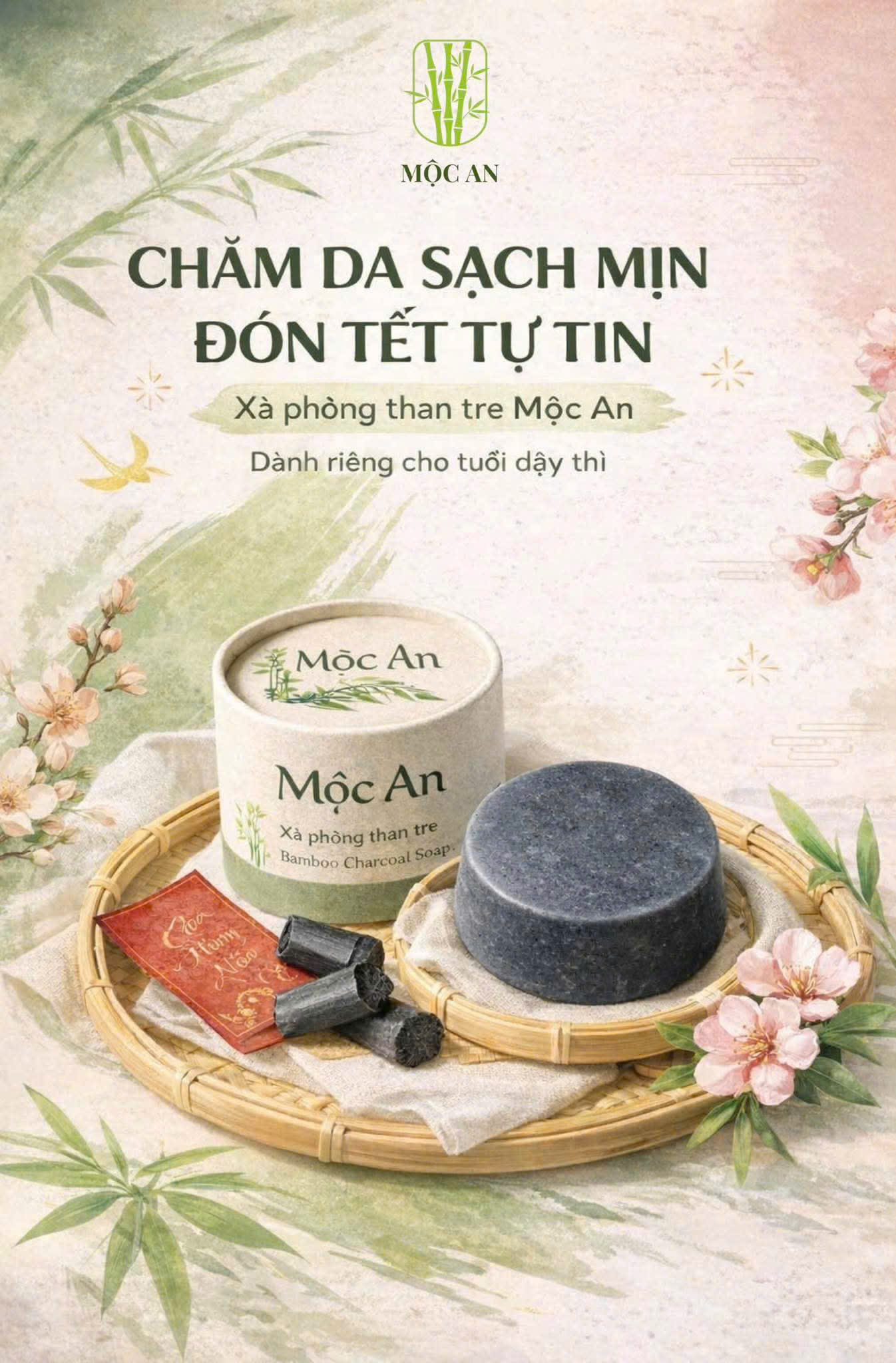 Xà phòng tràm trà Mộc An